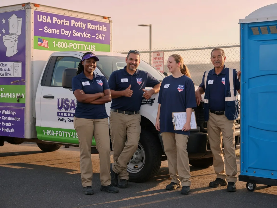 Porta Potty Rental company in Pittsville, VA